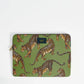 Olive leopard laptop sleeve 15/16" | Wouf