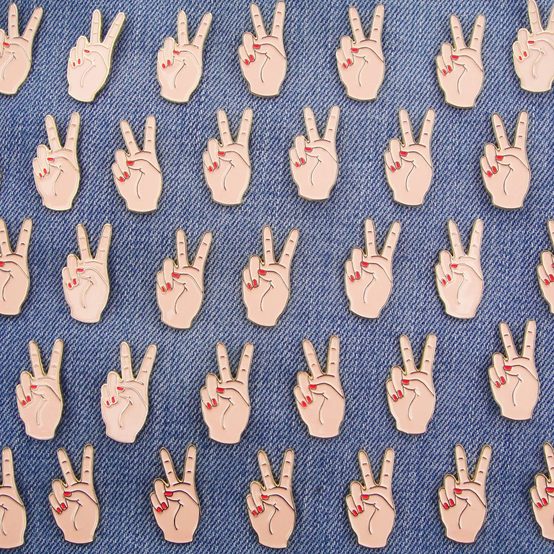 Peace out pin | Coucou Suzette - de inKijk