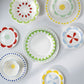 Plate Folk - set van 4 - medium | &Klevering - de inKijk