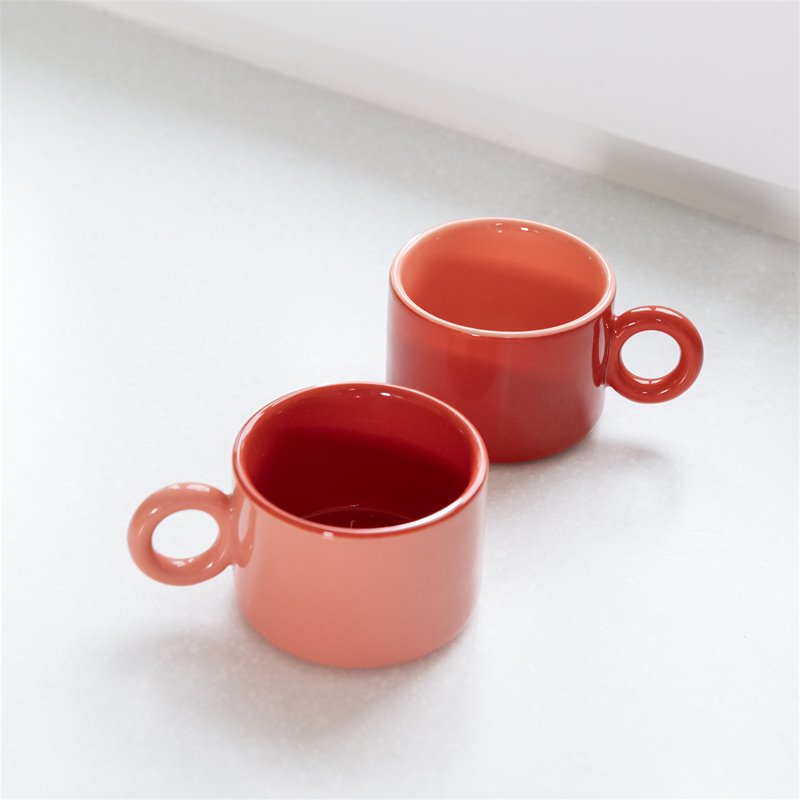 Mug Chiquito - set van 2 - red | &Klevering - de inKijk