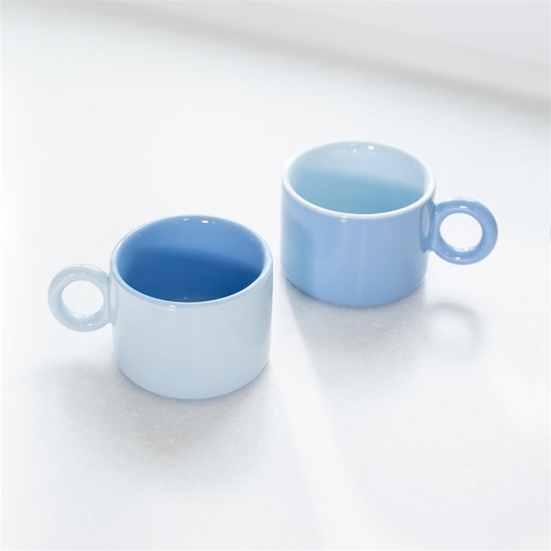 Mug Chiquito - set van 2 - blue | &Klevering - de inKijk