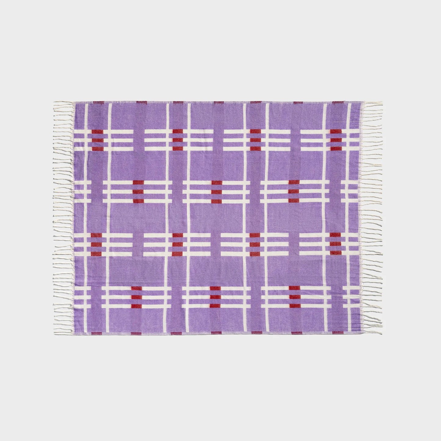 Throw plano - red/purple | &Klevering