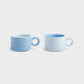 Mug Chiquito - set van 2 - blue | &Klevering - de inKijk