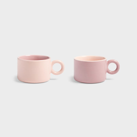 Mug Chiquito - set van 2 - pink | &Klevering - de inKijk