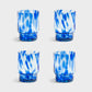 Glass Tortoise - Blue - set of 4 | &Klevering - de inKijk