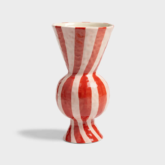 Vase rhombic - red | &Klevering - de inKijk