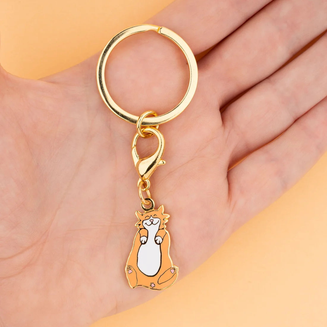 ginger cat key ring - coucou suzette