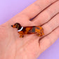 teckel dachshund hair clip - coucou suzette