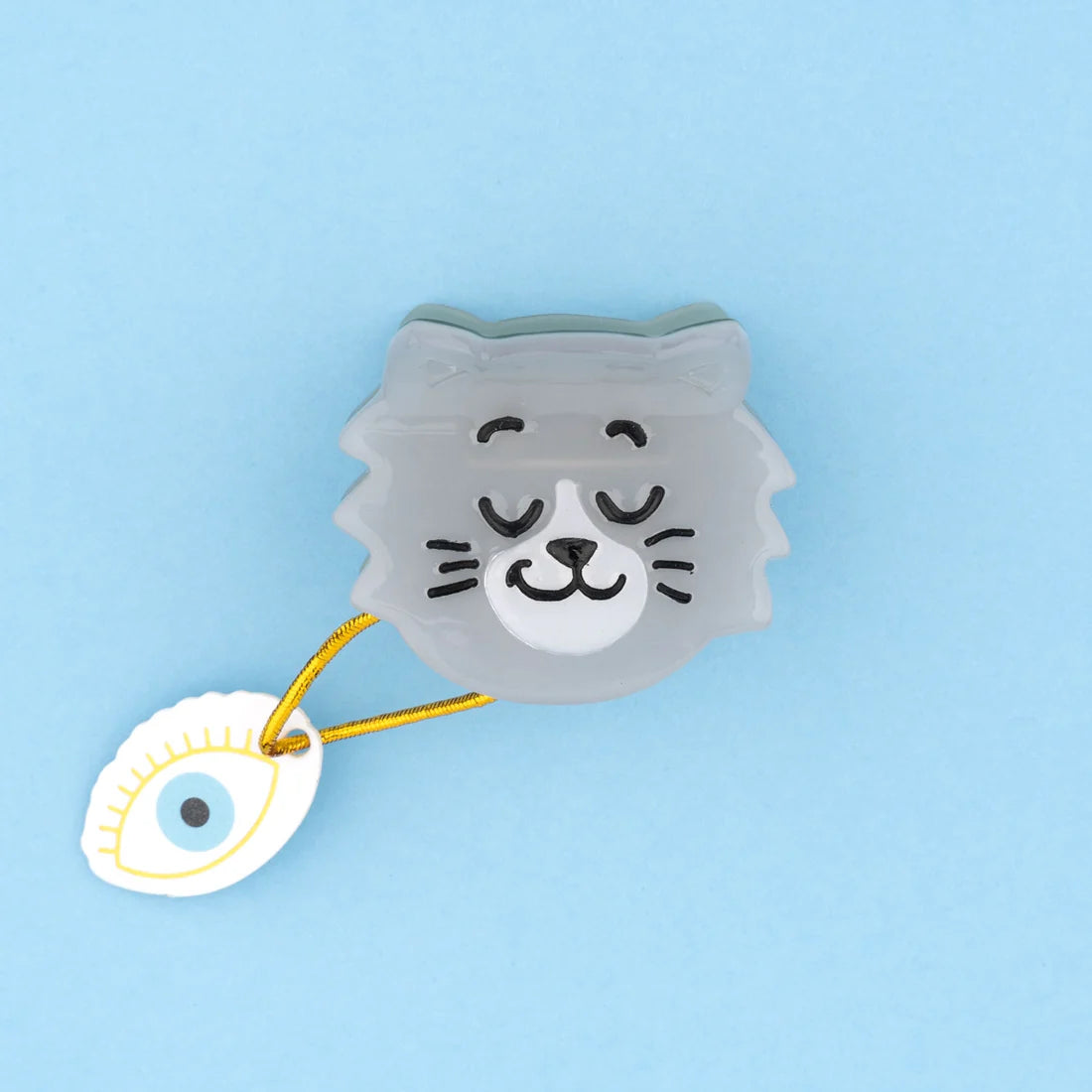 grey cat mini hair claw - coucou suzette