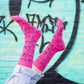 Titties socks - fuschia | Eat Mielies - de inKijk