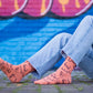 Titties socks - electric peach - maat 37-41 | Eat Mielies