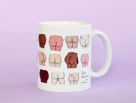 Cute butt mug | Eat Mielies - de inKijk