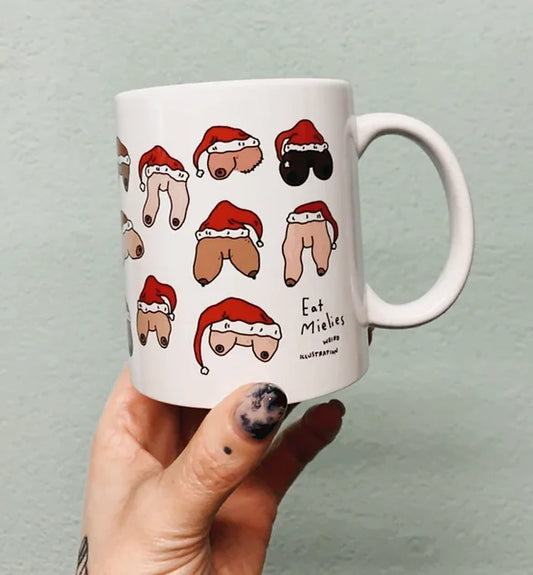 Xmas boobies mug | Eat Mielies