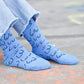 Titties socks - blue - maat 37-41 | Eat Mielies