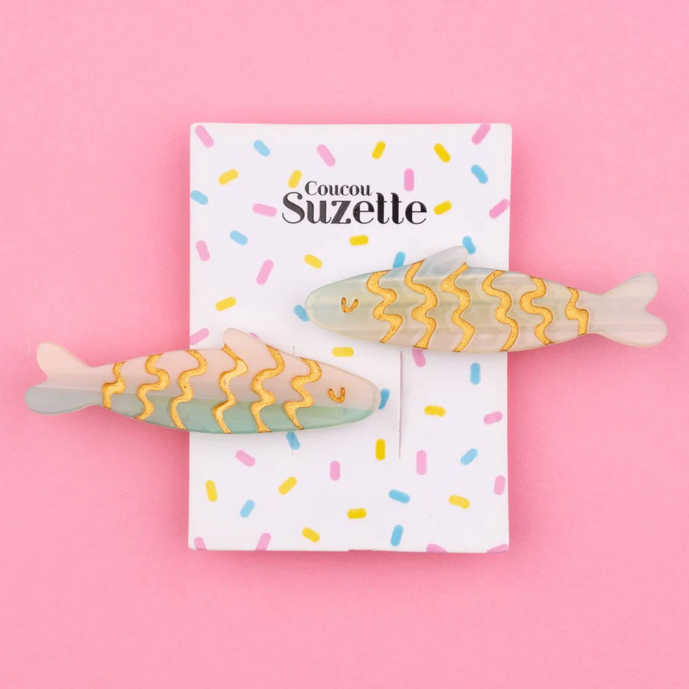 sardines hair clips - coucou suzette