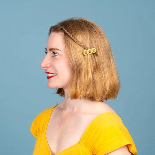 sunflower hair clip - coucou suzette