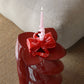 Candle Holder ribbon - Red | &Klevering