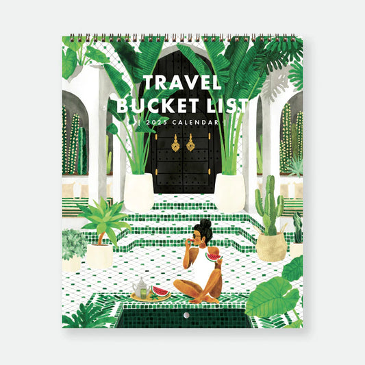 2025 Calendar - Travel Bucket List | All the ways to say