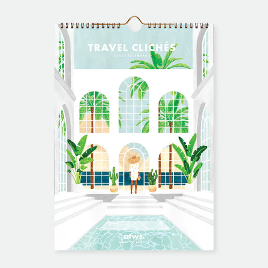 2025 Calendar - Travel Clichés | All the ways to say