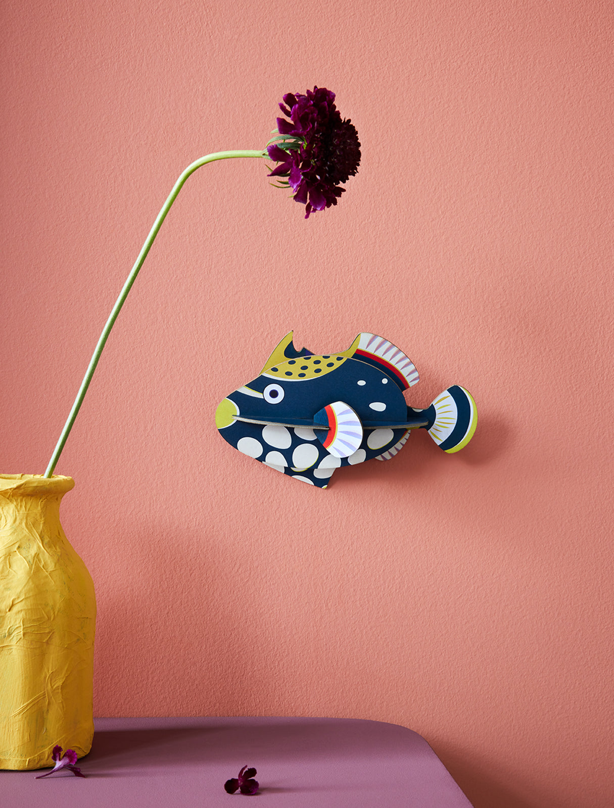 Clown Triggerfish - muurdecoratie | Studio Roof