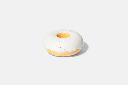 Candle holder - donut - white | Doiydesign - de inKijk