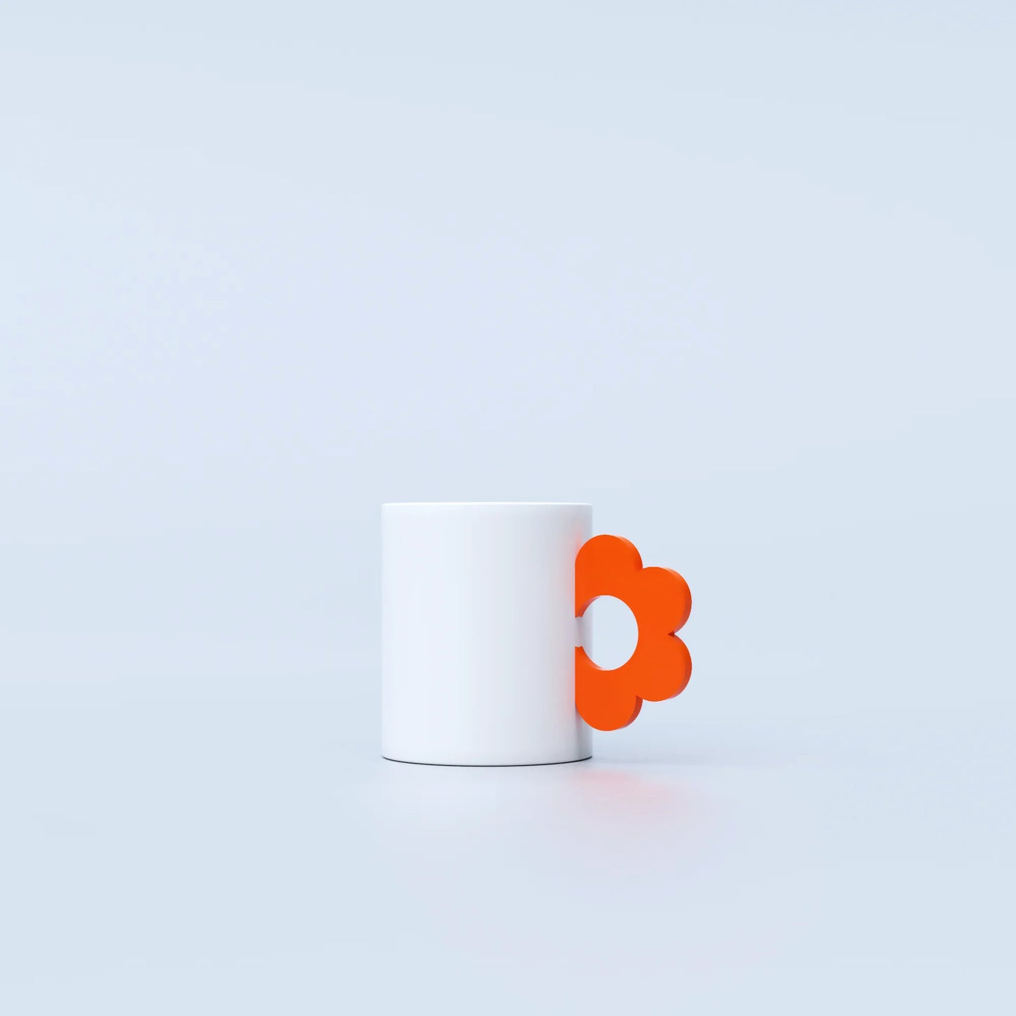 Mug flower orange | Fluid market - de inKijk