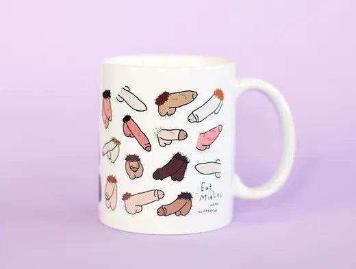 Very Hairy Willy mug | Eat Mielies - de inKijk