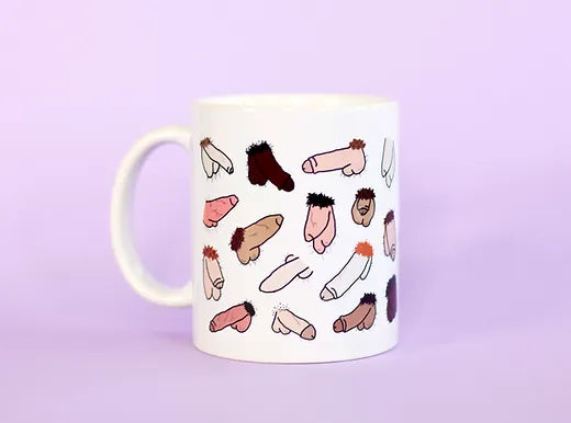 Very Hairy Willy mug | Eat Mielies - de inKijk