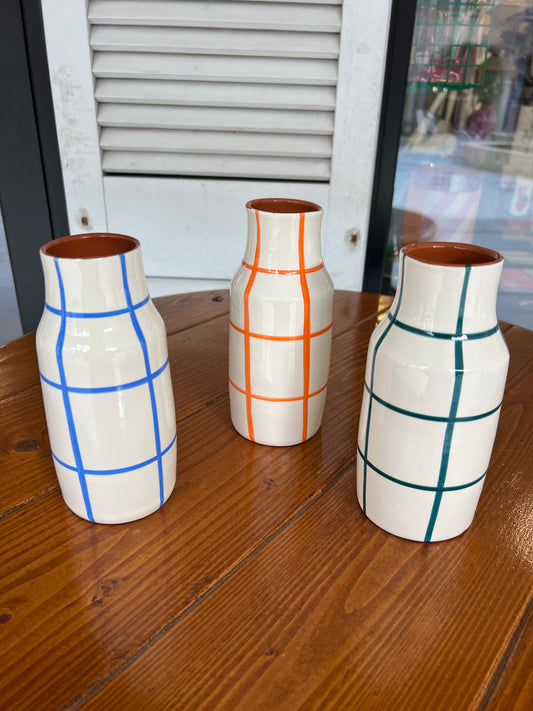 Small Bottle - quadrados | A Loja Da Ceramica - de inKijk