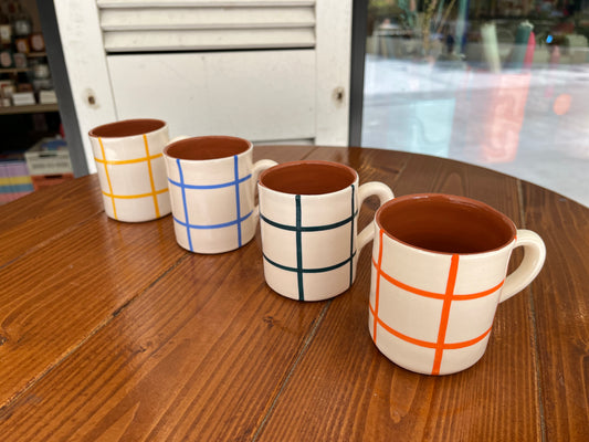 Straight Mug - quadrados | A Loja Da Ceramica - de inKijk