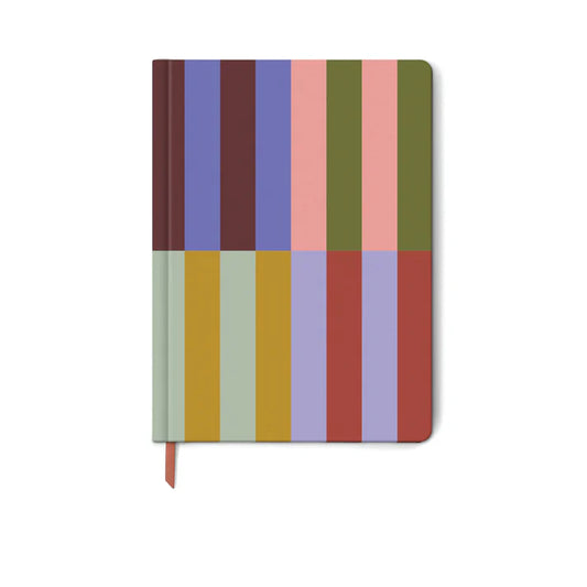 Soft touch jumbo Journal - bold stripe | Designworks Ink - de inKijk