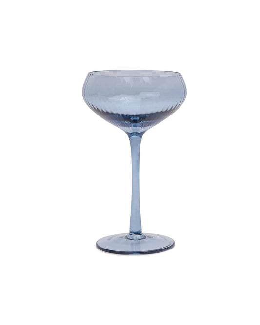 Lou Coupe Glasses - Blue - set van 2 | Here's How