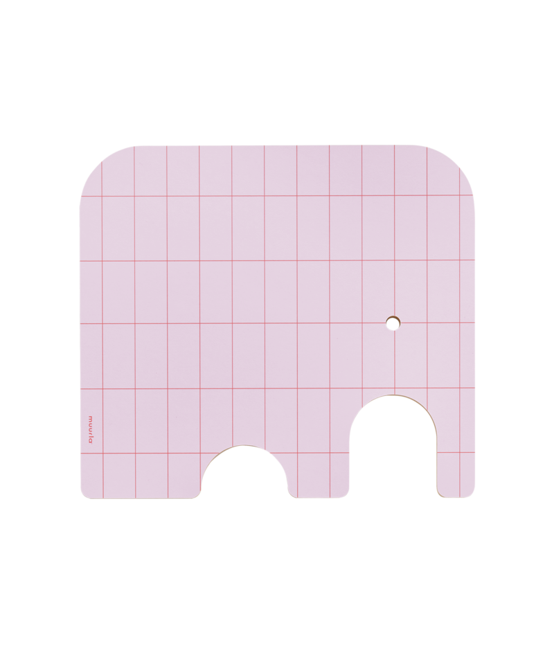 Chop & serve board Elephant - Pink - Medium | Muurla