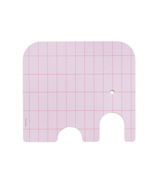 Chop & serve board Elephant - Pink - Medium | Muurla - de inKijk