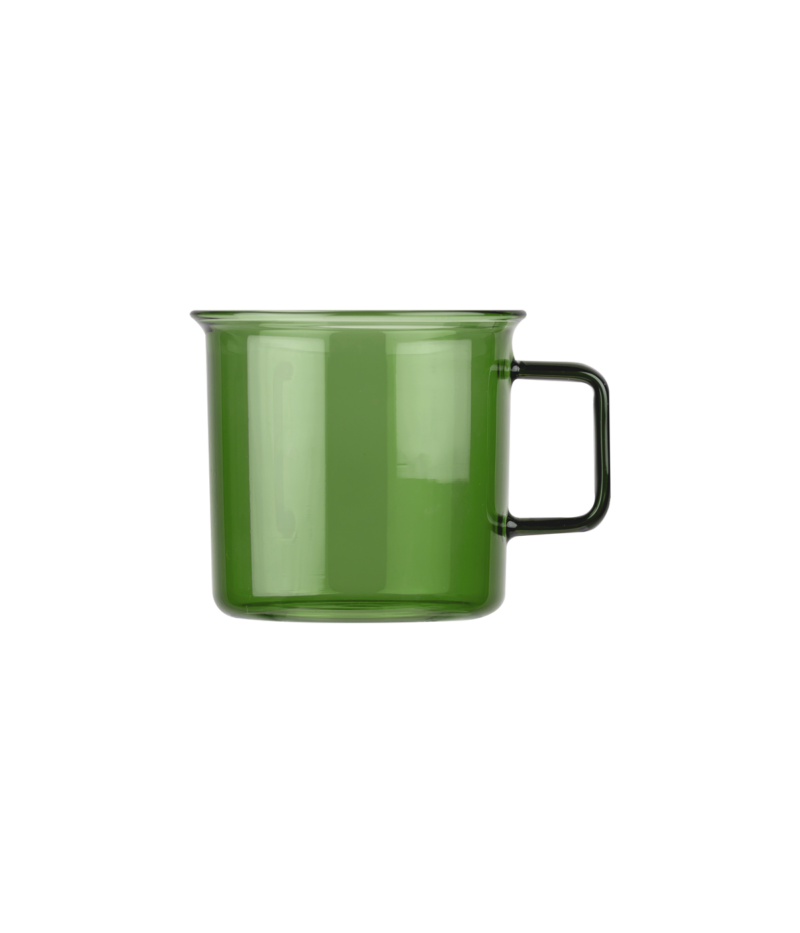 Glass mug - green - 3,5dl | Muurla