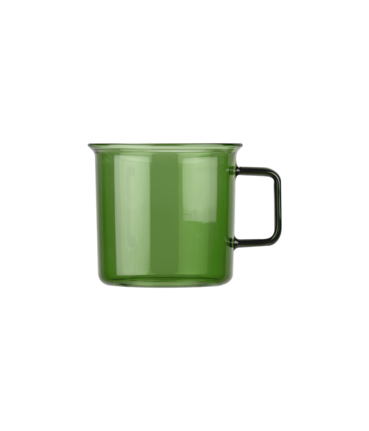 Glass mug - green - 3,5dl | Muurla - de inKijk