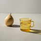 Glass mug - yellow - 3,5dl | Muurla