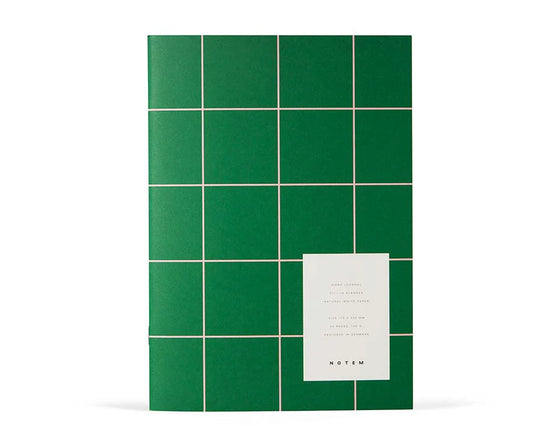 Milo weekly work journal - green&rose | Notem-Studio - de inKijk