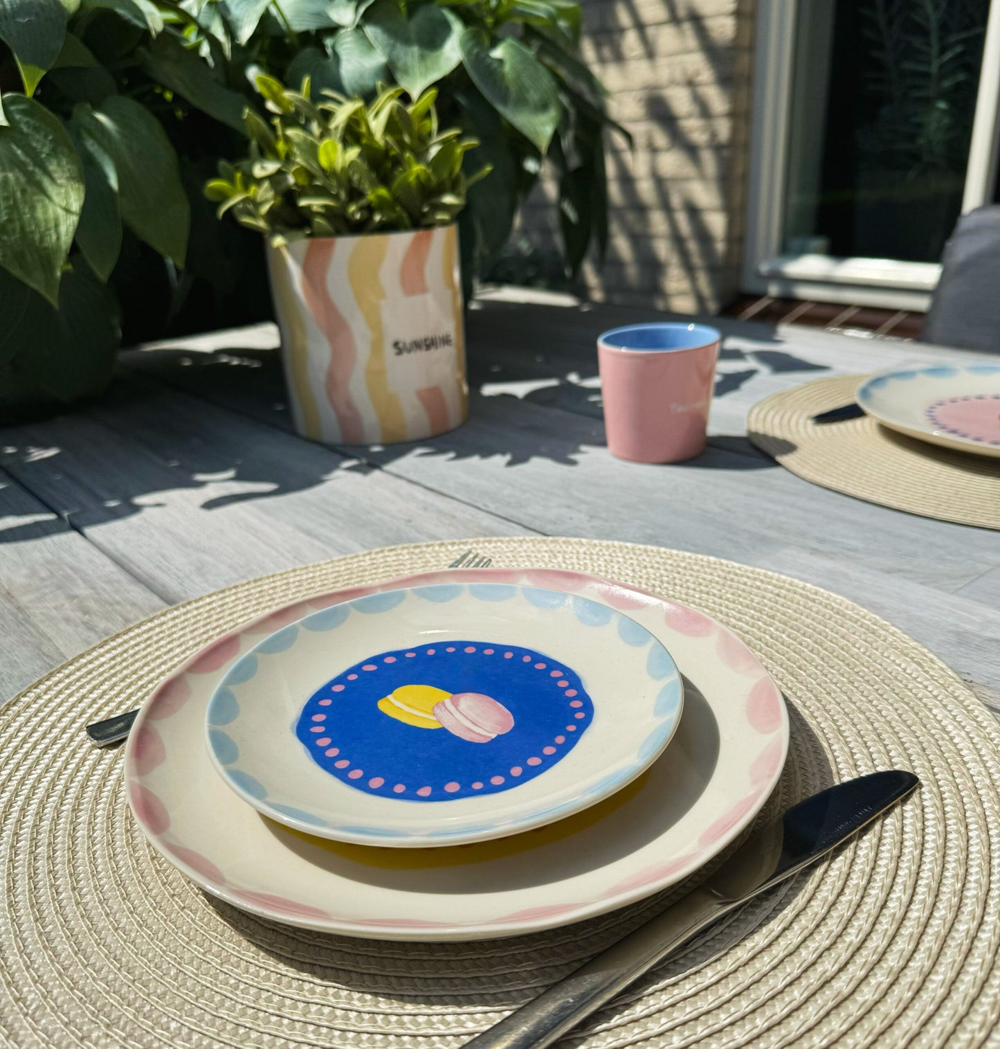 Plate marine - set van 4 | And Nook - de inKijk