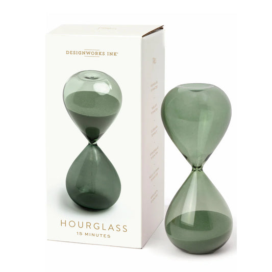 Hourglass - Evergreen - 15 min. | Designworks ink - de inKijk