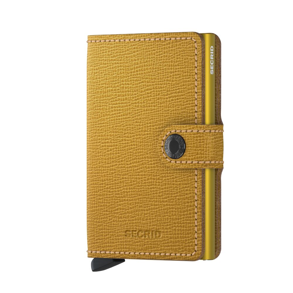 Mini wallet - Crisple ochre | Secrid