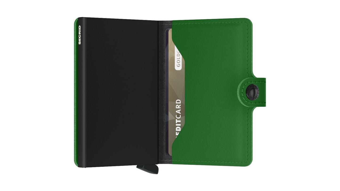 Mini wallet - Matte bright green | Secrid