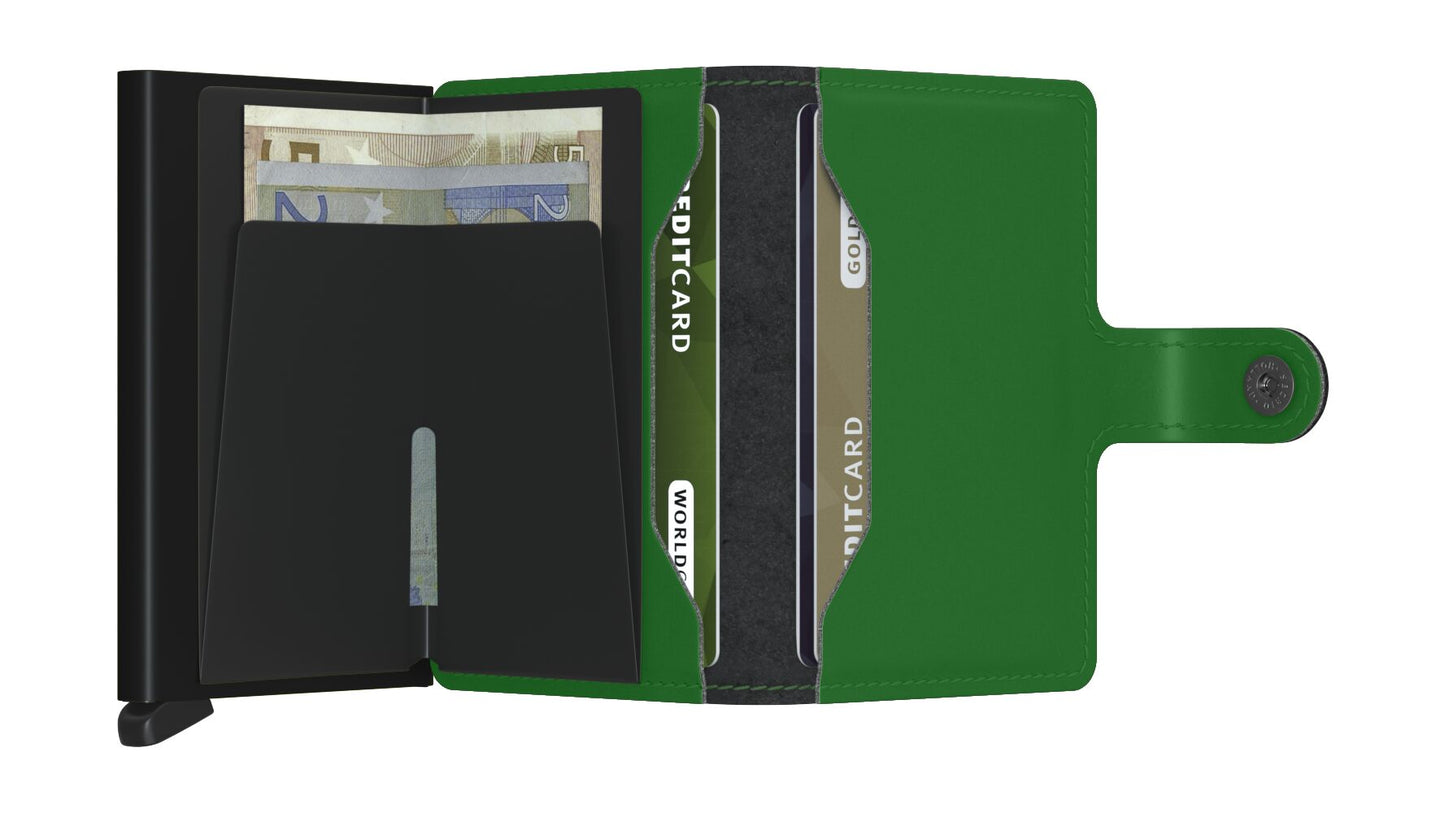 Mini wallet - Matte bright green | Secrid