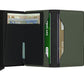 Mini wallet - Matte green black | Secrid