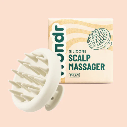 Silicone scalp massager - cream | Wondr Care - de inKijk