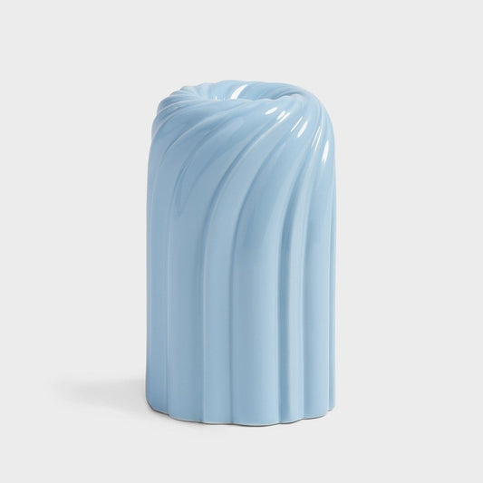 Candle Holder Turban - Light Blue | &Klevering - de inKijk