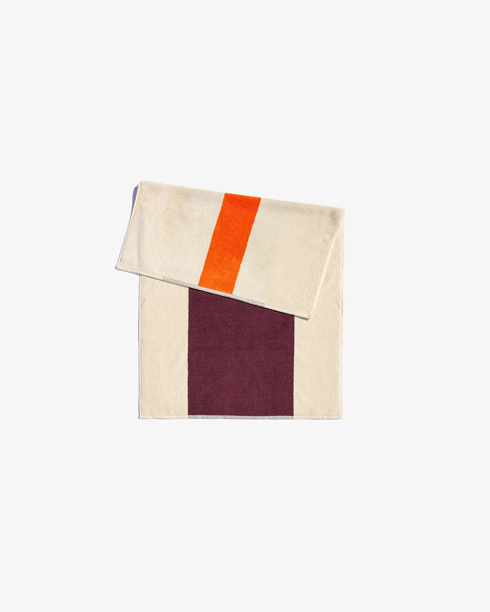 Badmat - bordeaux orange | SUITE702