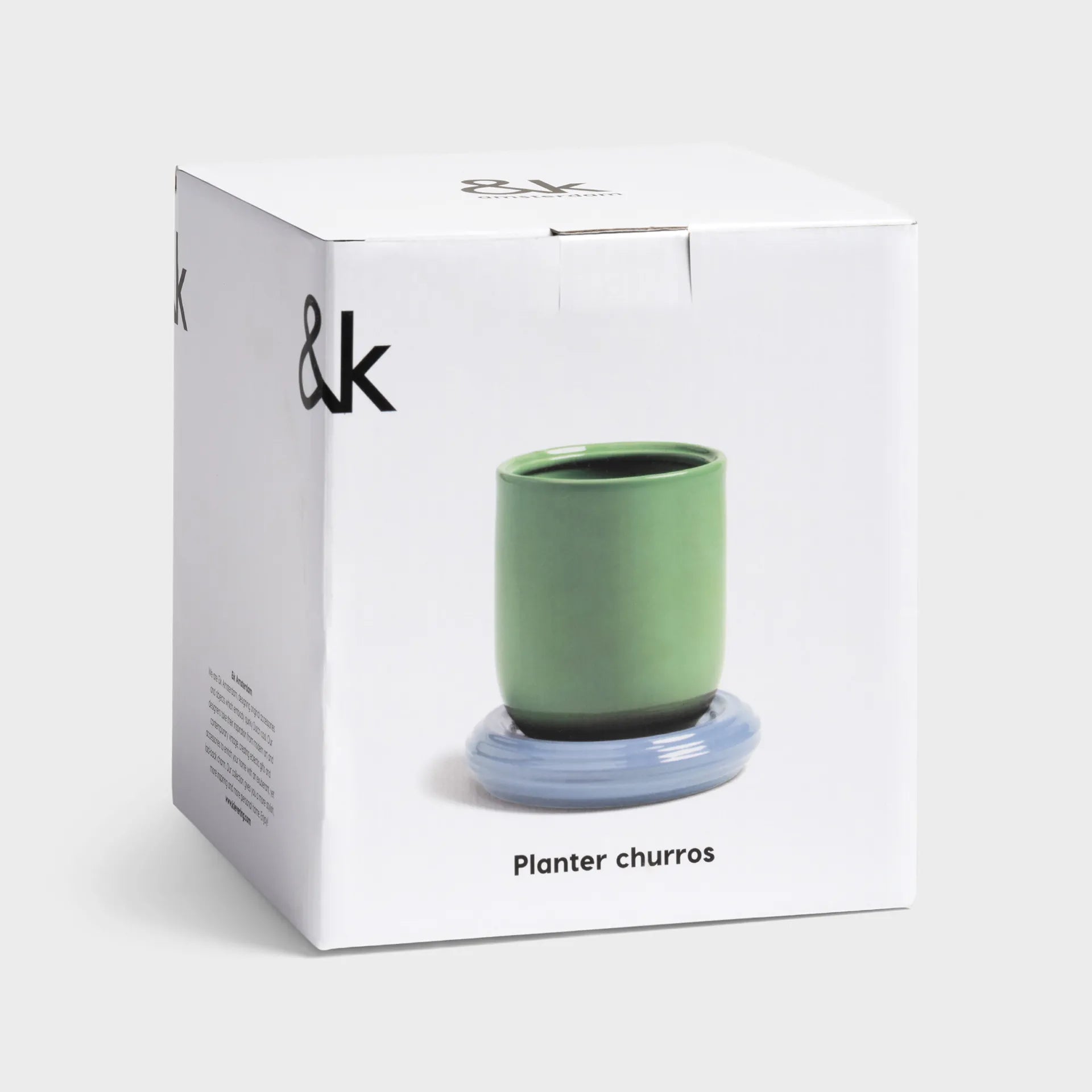 Planter Churros - Green | &Klevering - de inKijk