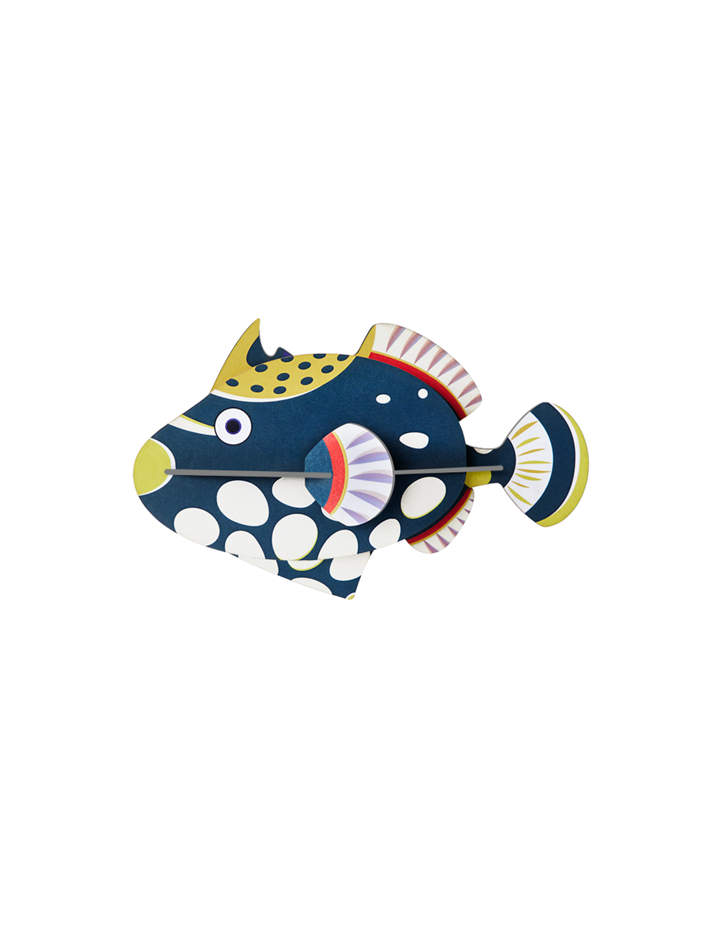 Clown Triggerfish - muurdecoratie | Studio Roof