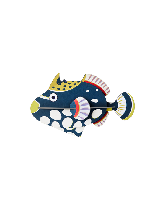 Clown Triggerfish - muurdecoratie | Studio Roof